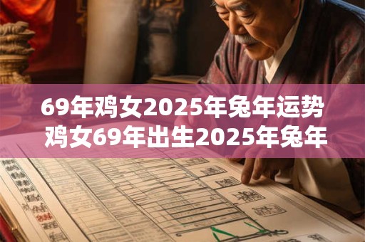 69年鸡女2025年兔年运势 鸡女69年出生2025年兔年运势如何
