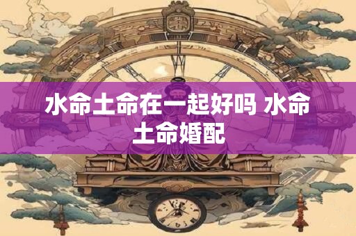 水命土命在一起好吗 水命土命婚配