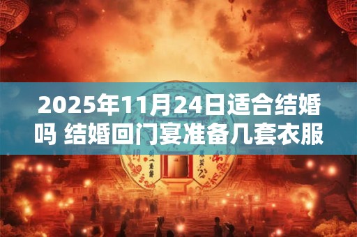 2025年11月24日适合结婚吗 结婚回门宴准备几套衣服