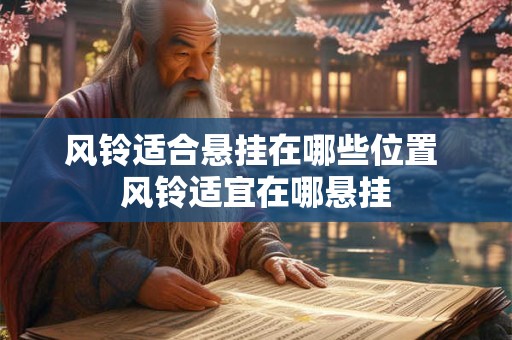 风铃适合悬挂在哪些位置 风铃适宜在哪悬挂