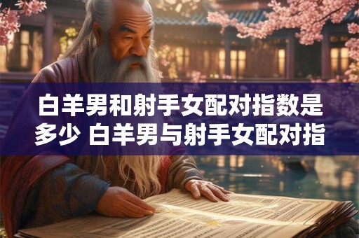白羊男和射手女配对指数是多少 白羊男与射手女配对指数