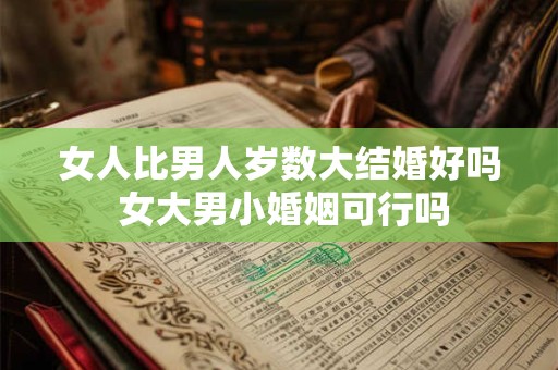 女人比男人岁数大结婚好吗 女大男小婚姻可行吗