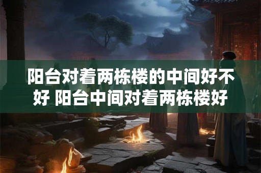 阳台对着两栋楼的中间好不好 阳台中间对着两栋楼好吗