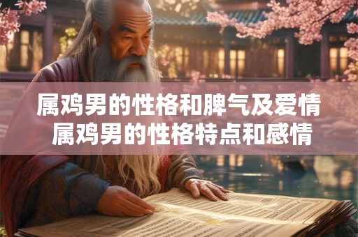 属鸡男的性格和脾气及爱情 属鸡男的性格特点和感情表现