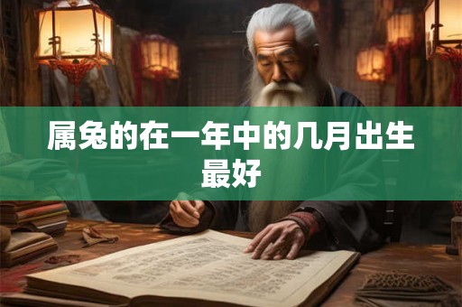 属兔的在一年中的几月出生最好