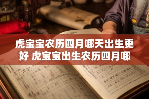 虎宝宝农历四月哪天出生更好 虎宝宝出生农历四月哪天最佳