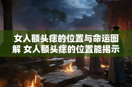女人额头痣的位置与命运图解 女人额头痣的位置能揭示命运吗