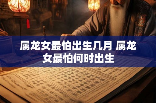 属龙女最怕出生几月 属龙女最怕何时出生