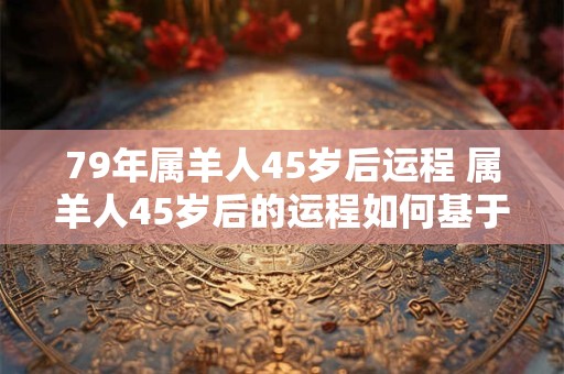79年属羊人45岁后运程 属羊人45岁后的运程如何基于79年出生
