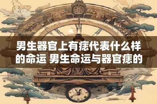 男生器官上有痣代表什么样的命运 男生命运与器官痣的关系