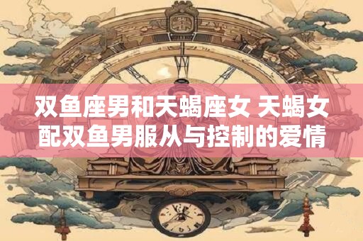 双鱼座男和天蝎座女 天蝎女配双鱼男服从与控制的爱情