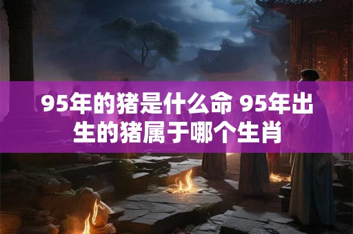 95年的猪是什么命 95年出生的猪属于哪个生肖