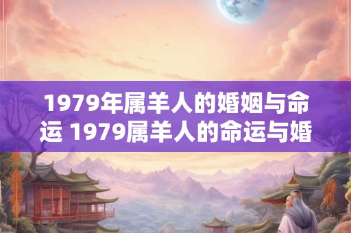 1979年属羊人的婚姻与命运 1979属羊人的命运与婚姻如何