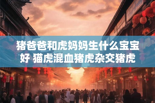 猪爸爸和虎妈妈生什么宝宝好 猫虎混血猪虎杂交猪虎奇妙之子