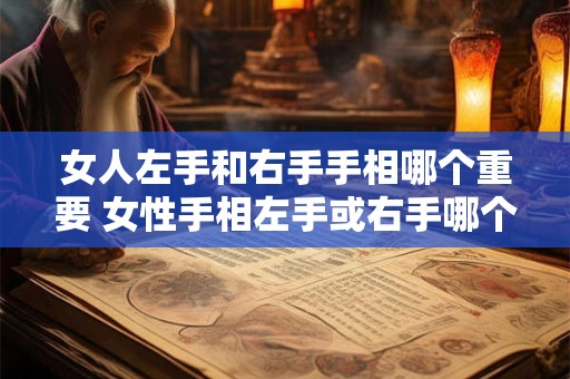 女人左手和右手手相哪个重要 女性手相左手或右手哪个更重要