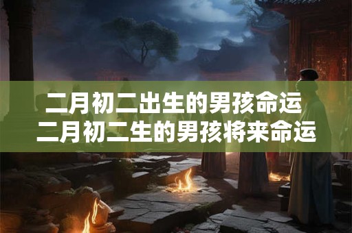 二月初二出生的男孩命运 二月初二生的男孩将来命运如何