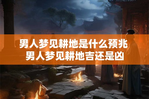 男人梦见耕地是什么预兆 男人梦见耕地吉还是凶