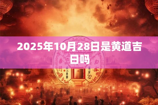 2025年10月28日是黄道吉日吗