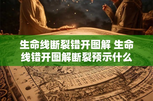 生命线断裂错开图解 生命线错开图解断裂预示什么