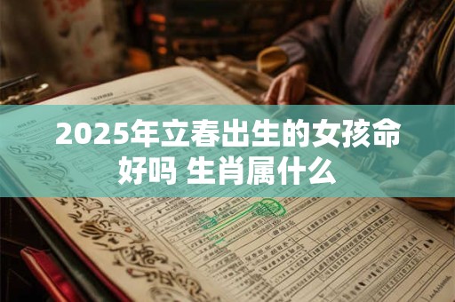 2025年立春出生的女孩命好吗 生肖属什么