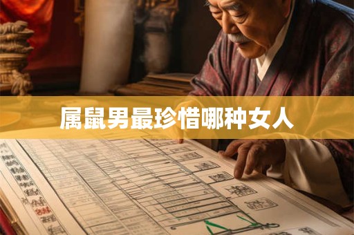 属鼠男最珍惜哪种女人