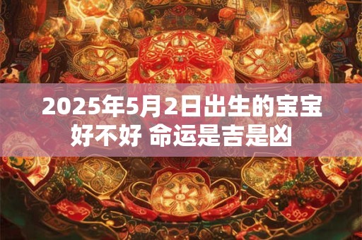 2025年5月2日出生的宝宝好不好 命运是吉是凶