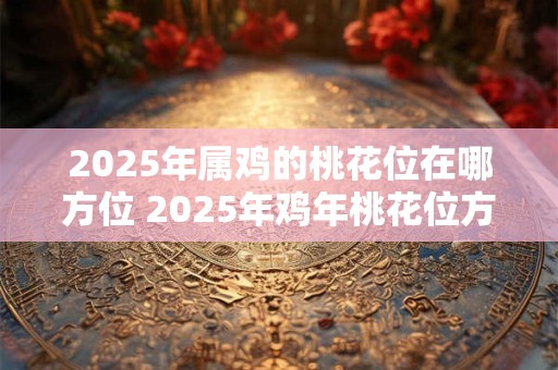 2025年属鸡的桃花位在哪方位 2025年鸡年桃花位方向是哪