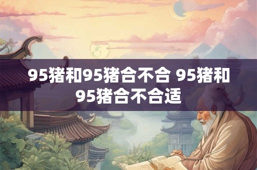 95猪和95猪合不合 95猪和95猪合不合适