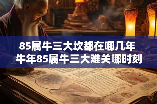 85属牛三大坎都在哪几年 牛年85属牛三大难关哪时刻
