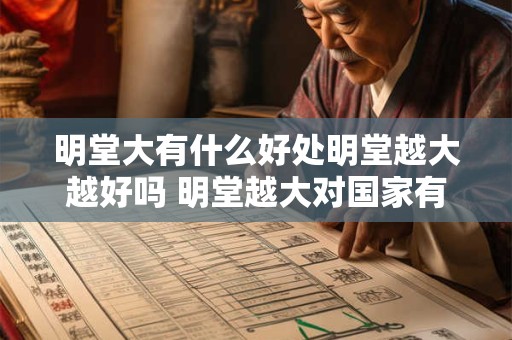 明堂大有什么好处明堂越大越好吗 明堂越大对国家有何好处