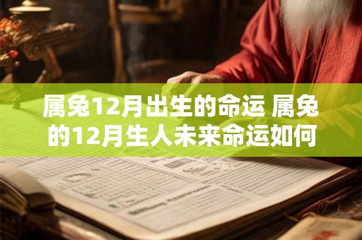 属兔12月出生的命运 属兔的12月生人未来命运如何