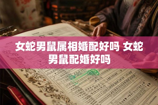 女蛇男鼠属相婚配好吗 女蛇男鼠配婚好吗