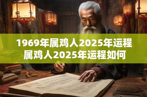 1969年属鸡人2025年运程 属鸡人2025年运程如何