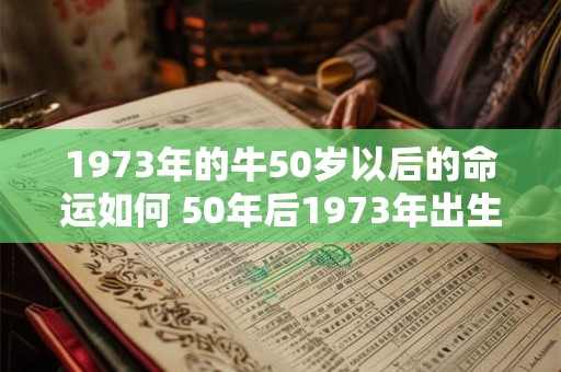 1973年的牛50岁以后的命运如何 50年后1973年出生的牛将面临怎样的命运
