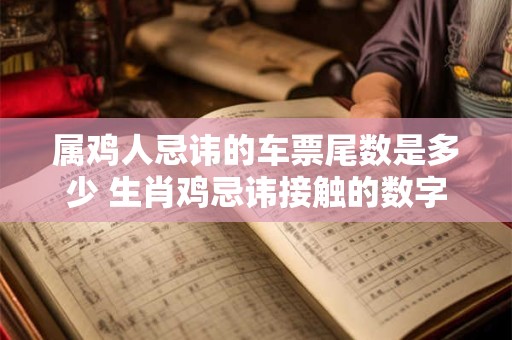 属鸡人忌讳的车票尾数是多少 生肖鸡忌讳接触的数字