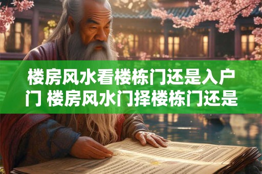 楼房风水看楼栋门还是入户门 楼房风水门择楼栋门还是入户门