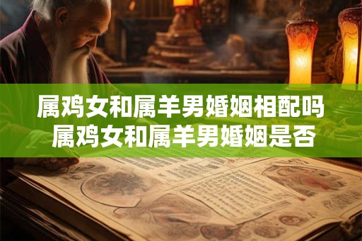 属鸡女和属羊男婚姻相配吗 属鸡女和属羊男婚姻是否合适