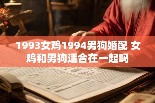 1993女鸡1994男狗婚配 女鸡和男狗适合在一起吗