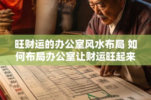 旺财运的办公室风水布局 如何布局办公室让财运旺起来