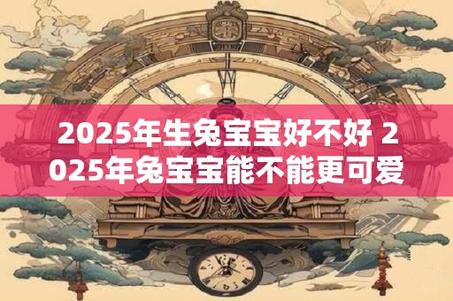2025年生兔宝宝好不好 2025年兔宝宝能不能更可爱