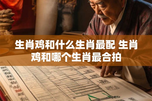 生肖鸡和什么生肖最配 生肖鸡和哪个生肖最合拍