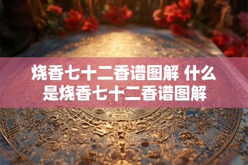 烧香七十二香谱图解 什么是烧香七十二香谱图解 烧香七十二香谱图解 什么是烧香七十二香谱图解