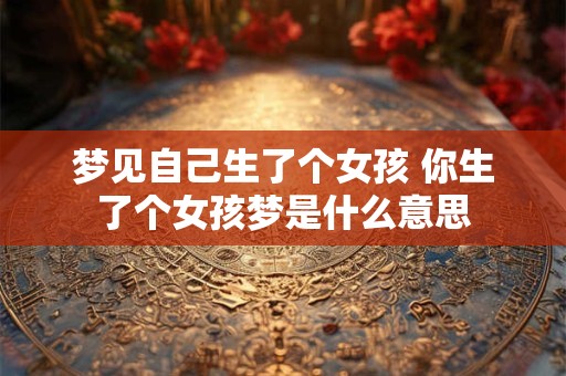 梦见自己生了个女孩 你生了个女孩梦是什么意思