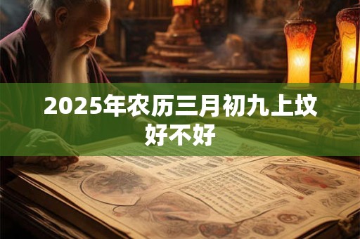 2025年农历三月初九上坟好不好