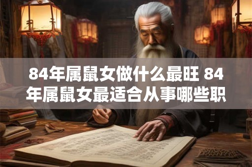 84年属鼠女做什么最旺 84年属鼠女最适合从事哪些职业