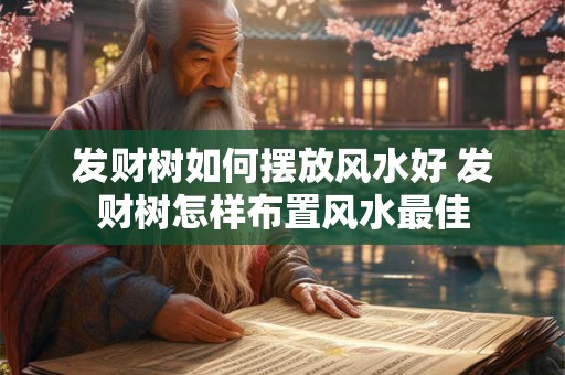 发财树如何摆放风水好 发财树怎样布置风水最佳