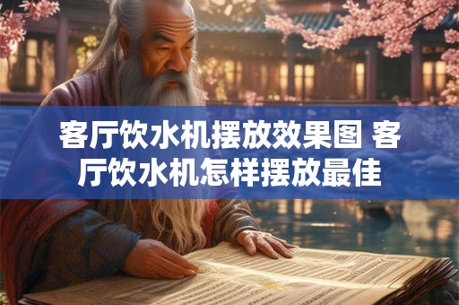 客厅饮水机摆放效果图 客厅饮水机怎样摆放最佳