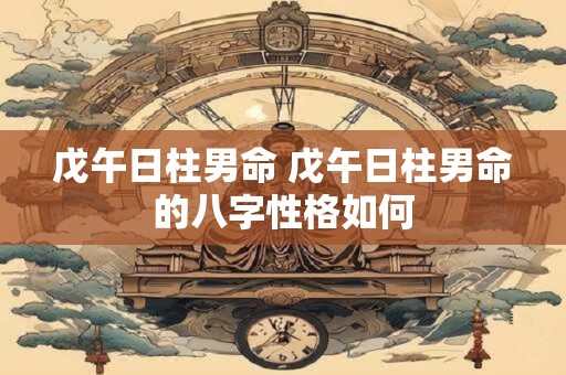 戊午日柱男命 戊午日柱男命的八字性格如何
