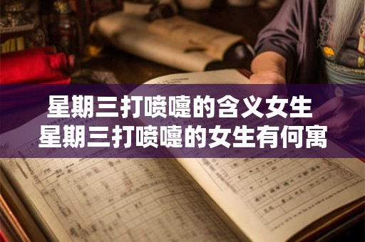 星期三打喷嚏的含义女生 星期三打喷嚏的女生有何寓意 星期三打喷嚏的含义女生 星期三打喷嚏的女生有何寓意