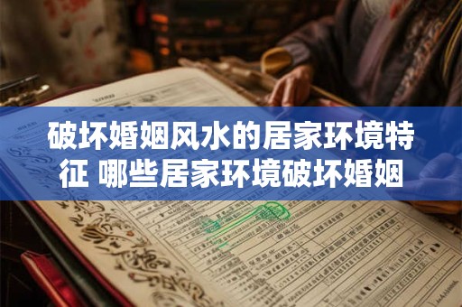 破坏婚姻风水的居家环境特征 哪些居家环境破坏婚姻风水